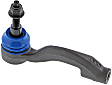MS50656 Front, Driver Side, Outer Tie Rod End, Supreme Series