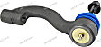 MS50657 Front, Passenger Side, Outer Tie Rod End, Supreme Series