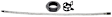 MS507100 Front, Driver or Passenger Side, Inner Tie Rod End
