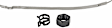 MS50777 Front, Driver or Passenger Side, Inner Tie Rod End, Supreme Series