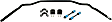 1999 Chevrolet Astro - Front and Rear Sway Bar Kit,  RWD, Standard Cargo Van