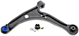CMS60105 Front, Driver Side, Lower Control Arm, Supreme Series