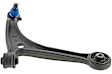 CMS60121 Front, Passenger Side, Lower Control Arm, Supreme Series