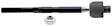 MS60746 Front, Driver or Passenger Side, Inner Tie Rod End, Supreme Series