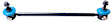 MS608105 Front, Passenger Side Sway Bar Link, Supreme Series