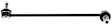MS608164 Front, Driver Side Sway Bar Link, Supreme Series