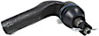 MS76602 Front, Passenger Side, Outer Tie Rod End, Supreme Series