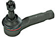 MS76619 Front, Driver or Passenger Side, Outer Tie Rod End, Supreme Series