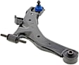CMS80101 Front, Passenger Side, Lower Control Arm, Supreme Series