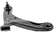 CMS80114 Front, Passenger Side, Lower Control Arm, Supreme Series