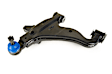 CMS861043 Front, Passenger Side, Lower Control Arm, Supreme Series