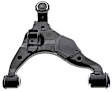 CMS86113 Front, Passenger Side, Lower Control Arm, Supreme Series