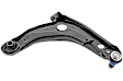 CMS86138 Front, Driver Side, Lower Control Arm, Supreme Series