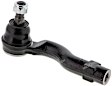 MS86668 Front, Driver Side, Outer Tie Rod End, Supreme Series