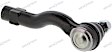 MS86668 Front, Driver Side, Outer Tie Rod End, Supreme Series