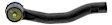 MS86680 Front, Driver Side, Outer Tie Rod End