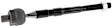 MS86753 Front, Driver or Passenger Side, Inner Tie Rod End, Supreme Series