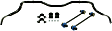 2005 Toyota Corolla - Front and Rear Sway Bar Kit, manufactured in USA
