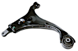 CMS901102 Front, Driver Side, Lower Control Arm, Steel, Supreme Series