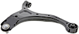 CMS90152 Front, Driver Side, Lower Control Arm, Supreme Series