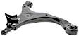 CMS90155 Front, Passenger Side, Lower Control Arm, Supreme Series