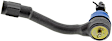 MS90664 Front, Passenger Side, Outer Tie Rod End, Supreme Series