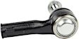MS95631 Front, Driver or Passenger Side, Outer Tie Rod End, Supreme Series