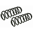 SMS81671 Rear, Driver or Passenger Side Coil Springs, Set of 2 Supreme Series