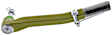 TXES800881 Front, Driver Side, Outer Tie Rod End