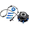 TXF513188 Front, Driver or Passenger Side Wheel Hub, 3 Lugs, With Sensor, TTX Series
