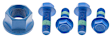 TXF515065 Front, Driver or Passenger Side Wheel Hub, 4 Lugs, 4WD