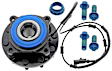 TXF515102 Front, Driver or Passenger Side Wheel Hub, 4 Lugs