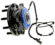 TXF515102 Front, Driver or Passenger Side Wheel Hub, 4 Lugs