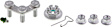 TXK7392 Front, Driver or Passenger Side, Upper Ball Joint TTX Series