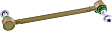 TXMS30851 Front, Driver or Passenger Side Sway Bar Link, TTX Series