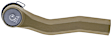 TXMS86603 Front, Passenger Side, Outer Tie Rod End, TTX Series