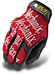 MG02008 Gloves - Red, Synthetic leather, Small