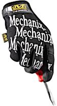 MG05008 Gloves - Black, Synthetic leather, Small