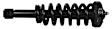 ASTL11 Front, Driver or Passenger Side Fully Loaded Strut, RWD, Motorcraft OE Replacement