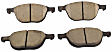 BR1044C Front Organic Brake Pad Set