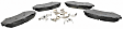 2013 Ford Edge - Front OE Replacement Brake Pad Set