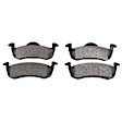 BR1279B Rear Standard Premium Series Ceramic Brake Pad Set