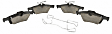 BR1564A Rear OE Replacement Brake Pad Set