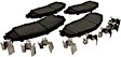 BR1680 Front Standard Premium Series Organic Brake Pad Set