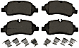 BR1775 Rear Standard Premium Series Ceramic Brake Pad Set