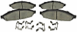 BR931C Front OE Replacement Brake Pad Set