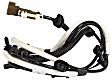BRAB443 Rear, Passenger Side ABS Speed Sensor 4WD Sold Individually