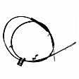BRCA282 Parking Brake Cable Motorcraft Parking Brake Cable