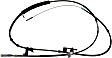 BRCA283 Parking Brake Cable Motorcraft Parking Brake Cable
