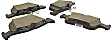 BRF1530 Rear Standard Premium Series Ceramic Brake Pad Set